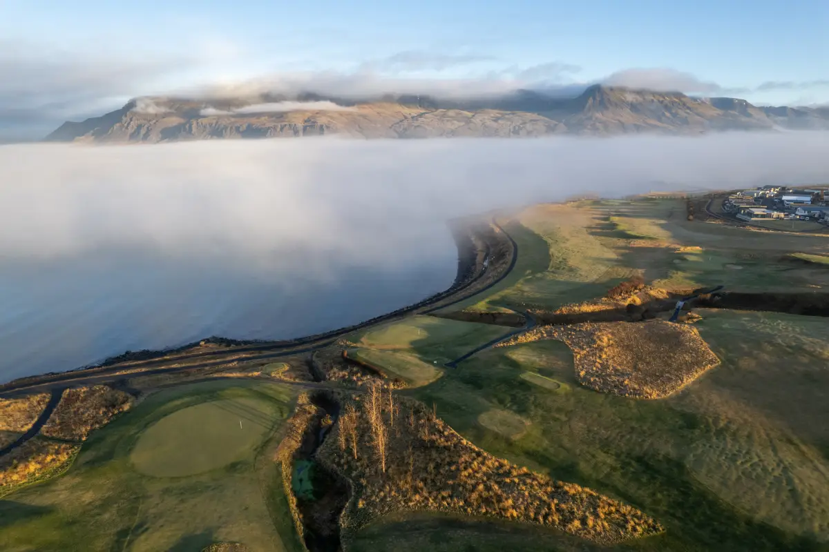 Golfklúbbur Mosfellsbæjar areal view